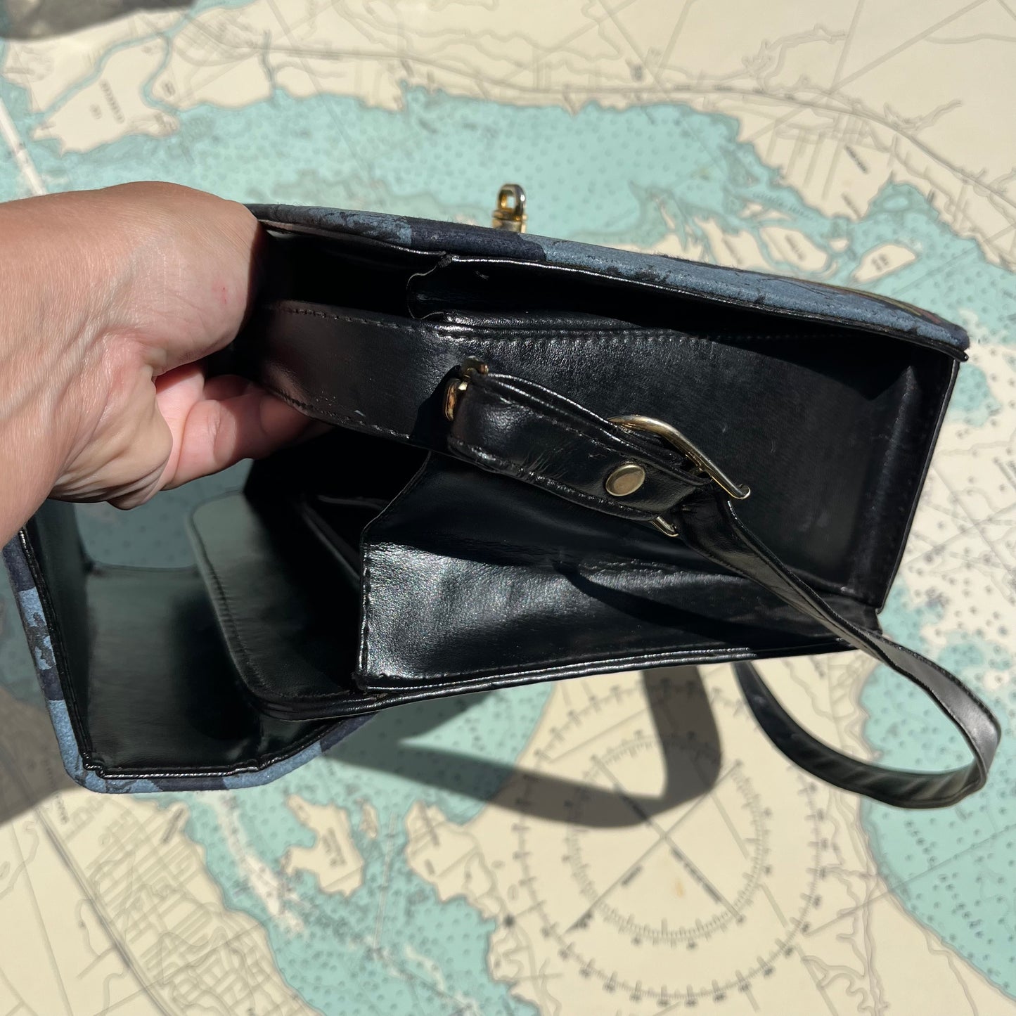 Vintage 90s De Melouk Funky Egyptian Purse