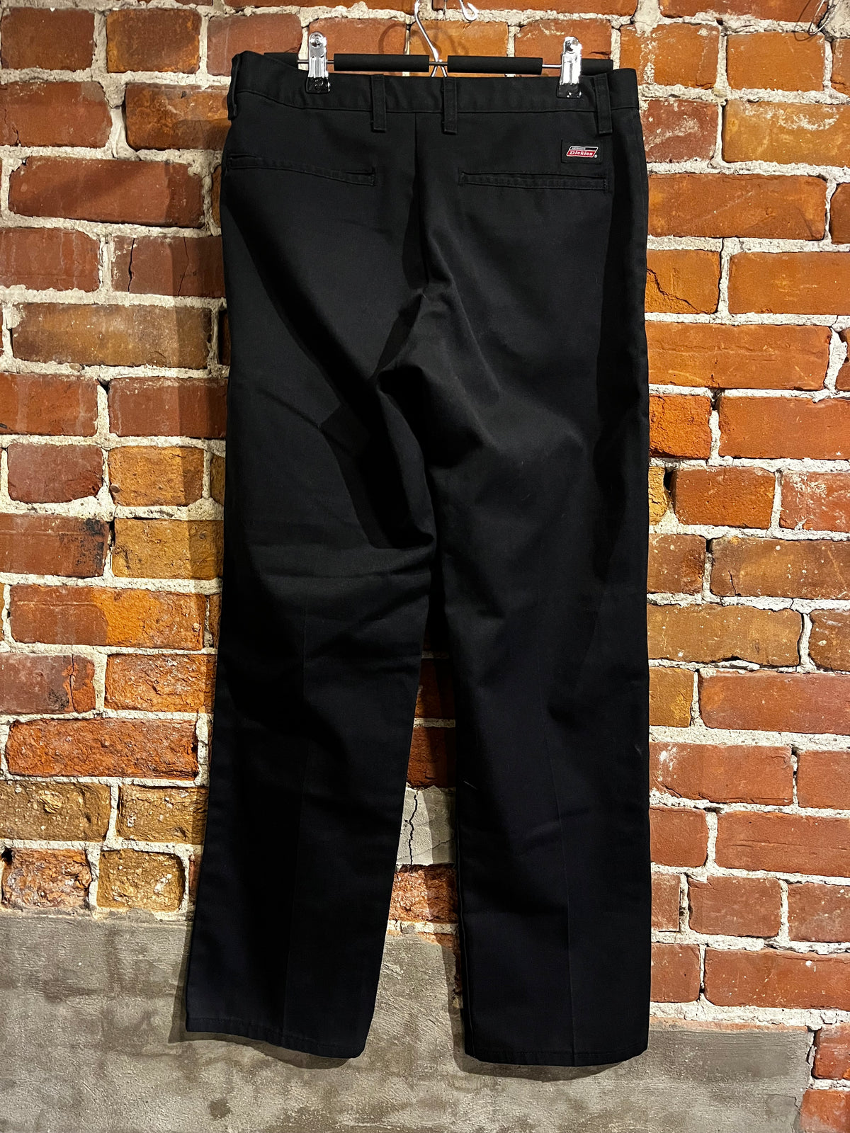 Vintage Dickies Black Straight Leg Uniform Pants