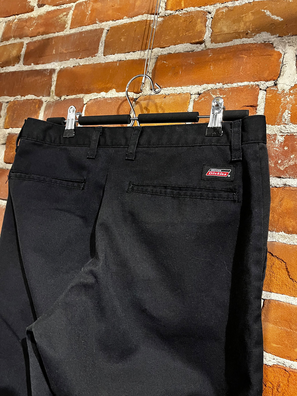 Vintage Dickies Black Straight Leg Uniform Pants