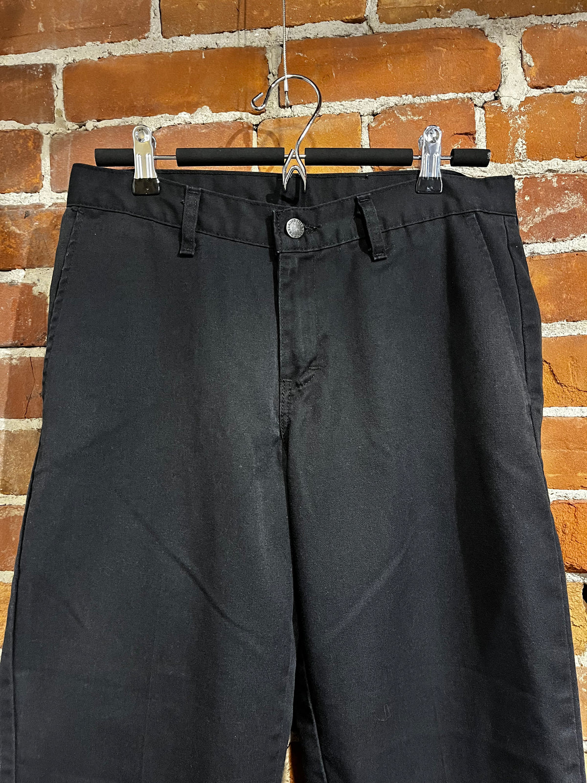 Vintage Dickies Black Straight Leg Uniform Pants