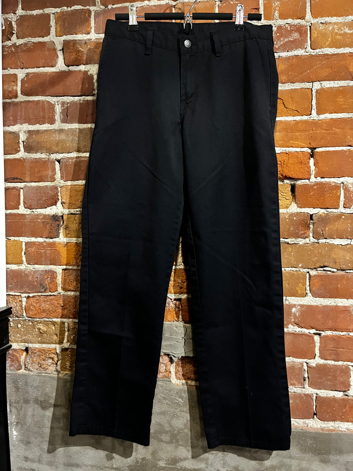 Vintage Dickies Black Straight Leg Uniform Pants