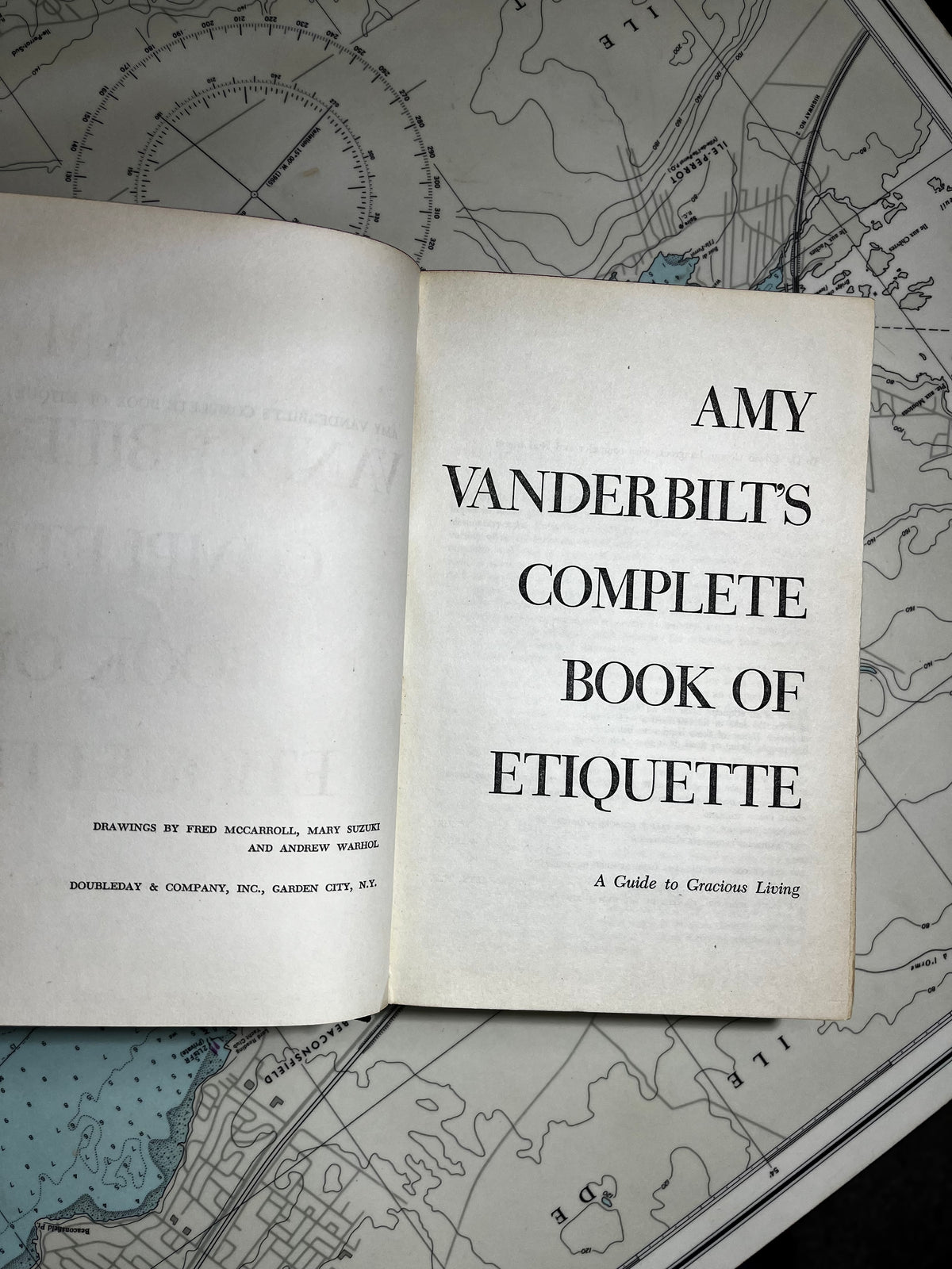 Vintage 1952 Amy Vanderbilt's Complete Book of Etiquette