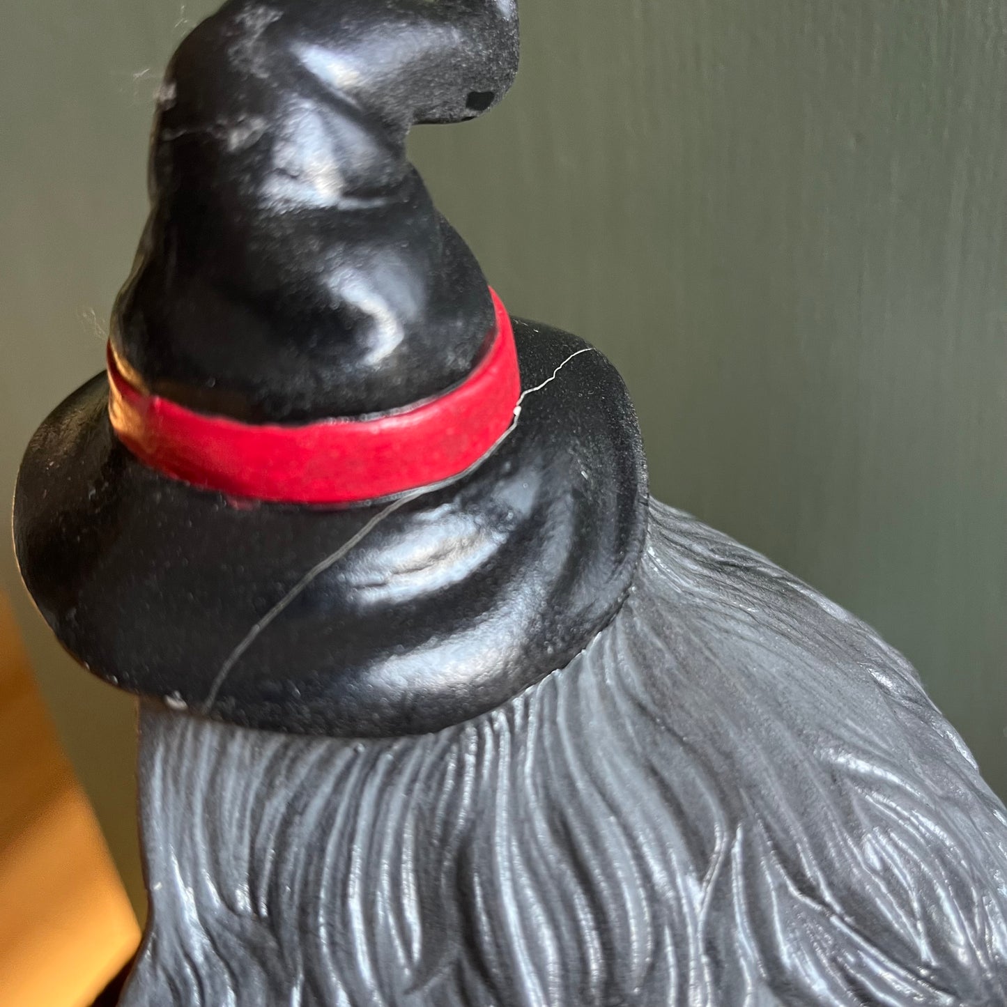 Vintage Witch Jack -O- Lantern Halloween Lamp