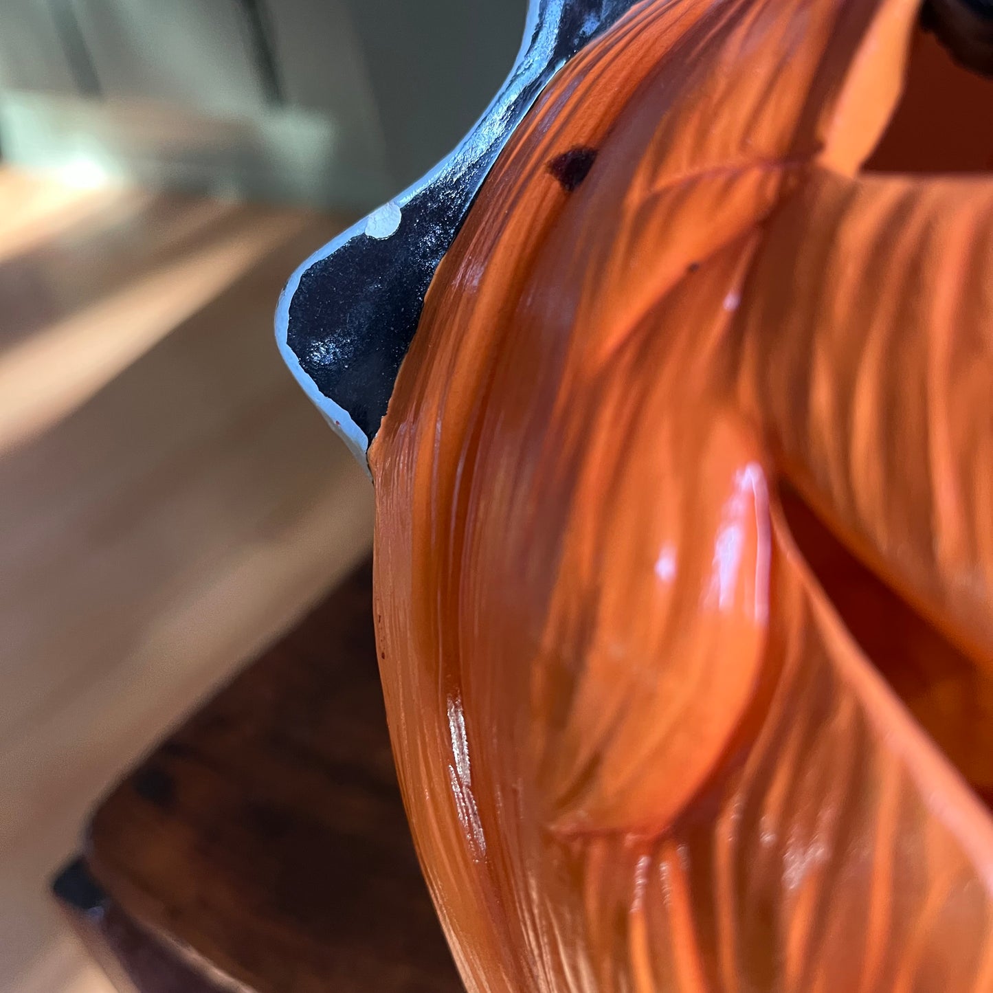 Vintage Witch Jack -O- Lantern Halloween Lamp