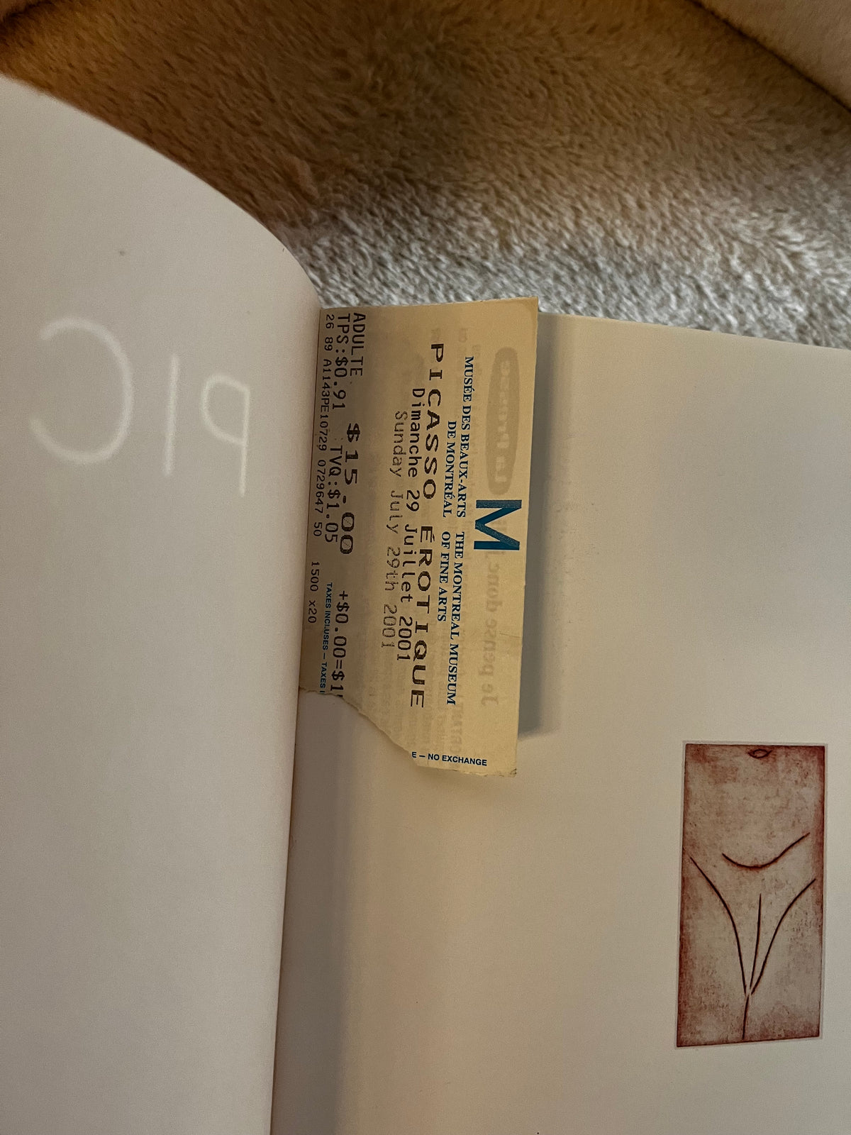 Vintage 2001 Picasso Erotique Softcover Book