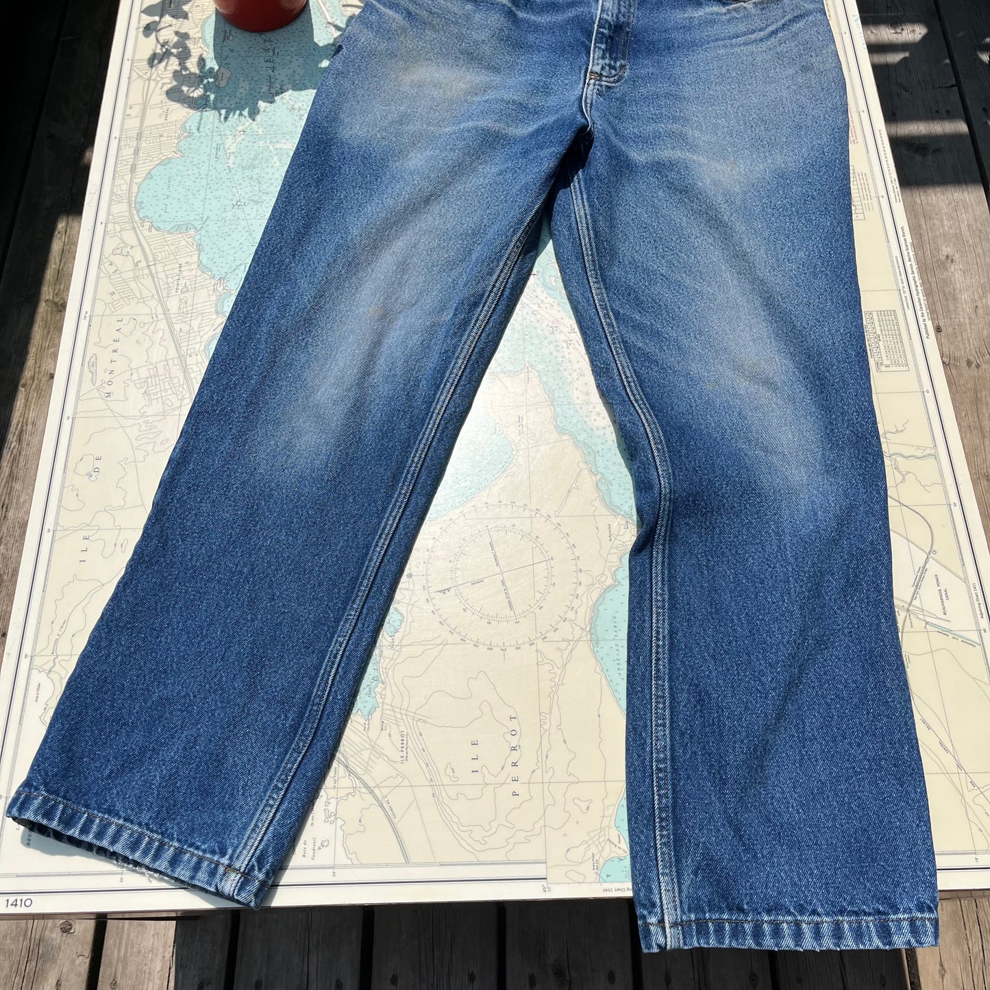 Vintage Distressed Nevada Jeans
