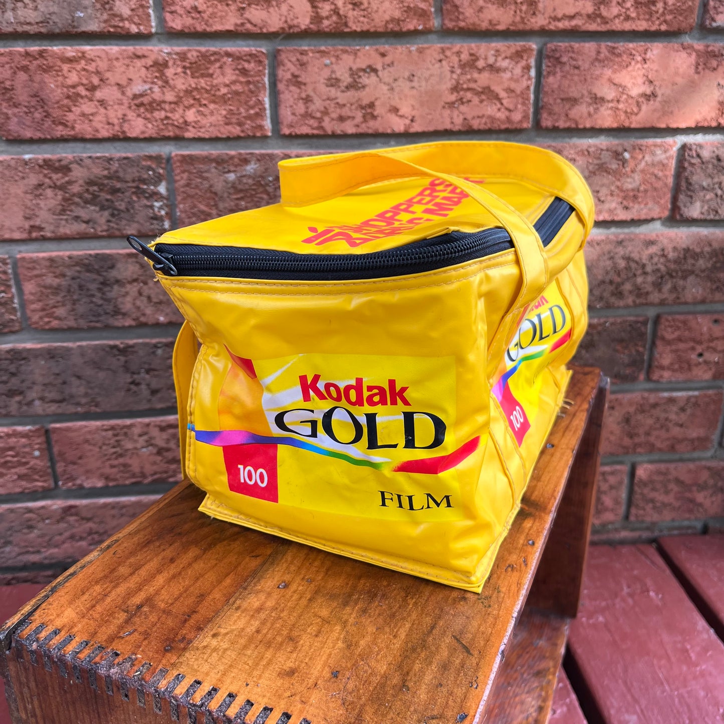 Vintage 90s Shoppers Drug Mart Kodak Film 100 Cooler bag