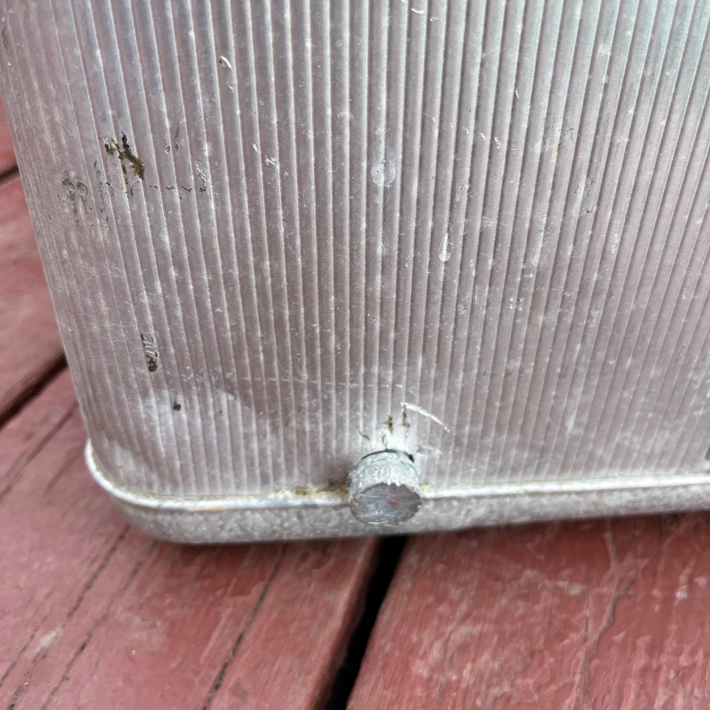 Vintage 50s J.C. Higgins Aluminum Cooler / Ice Chest