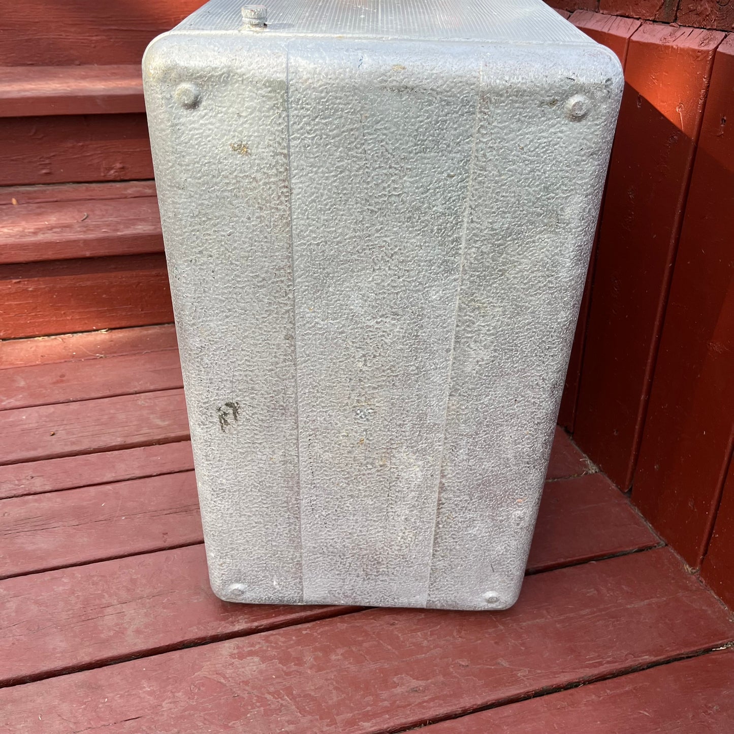 Vintage 50s J.C. Higgins Aluminum Cooler / Ice Chest