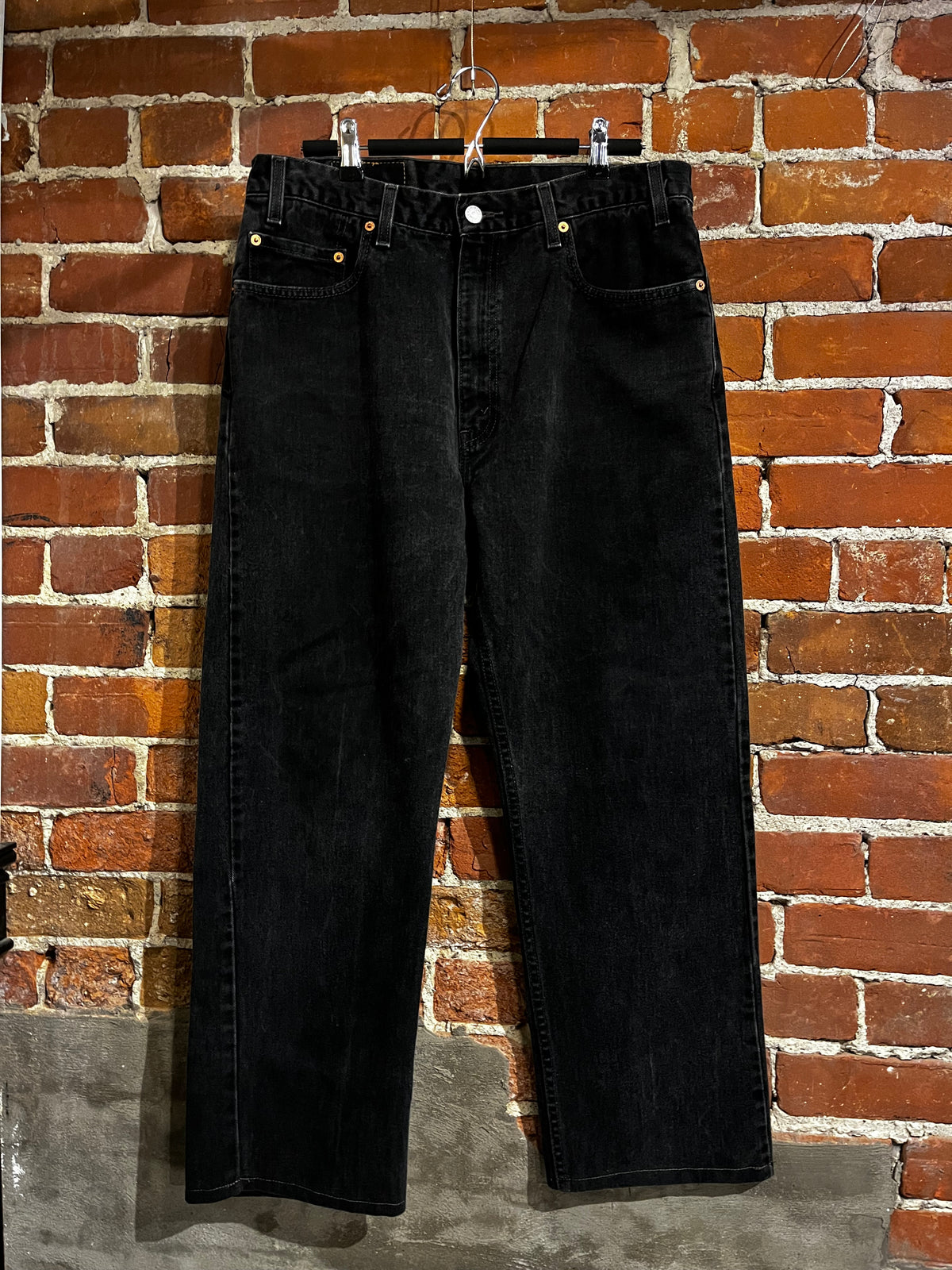 Vintage Levi's 505 Black Straight Leg 36