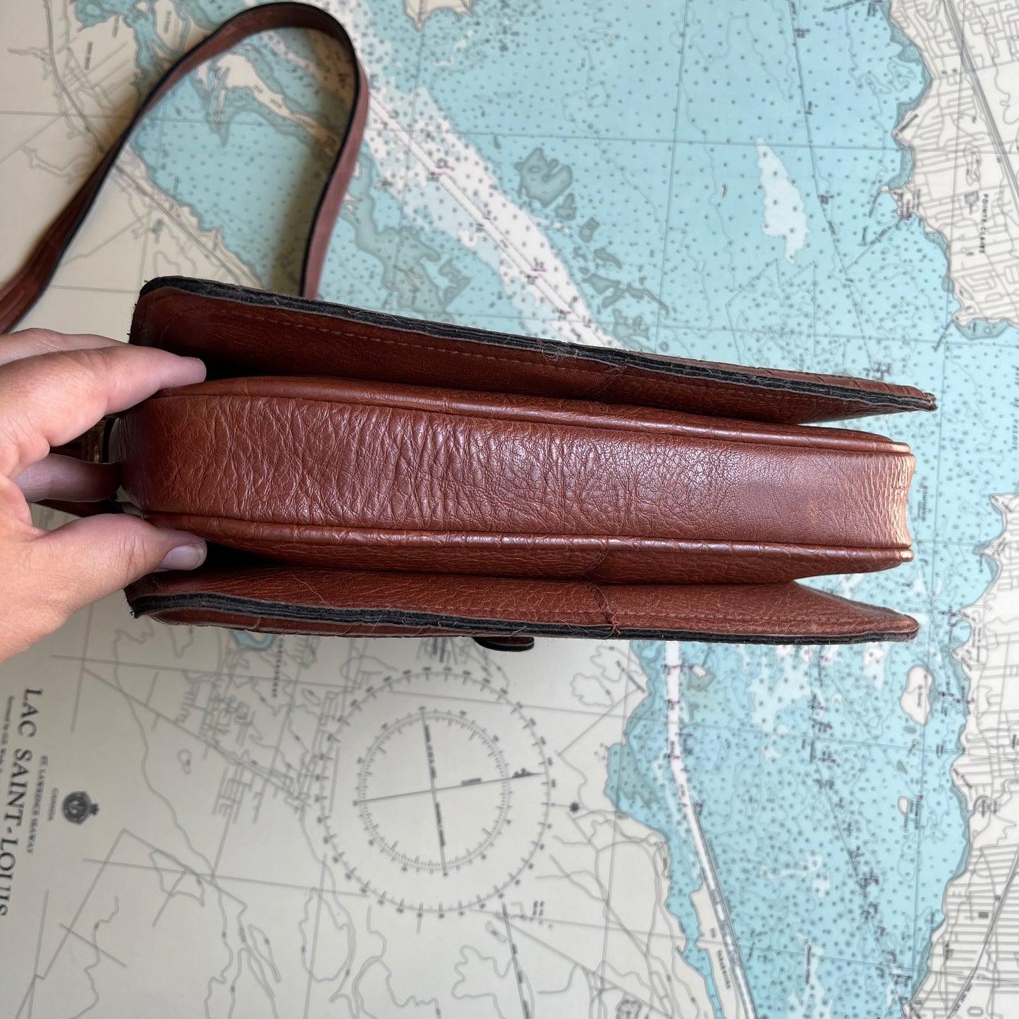 Vintage '90s Vegan Leather Cornell Purse