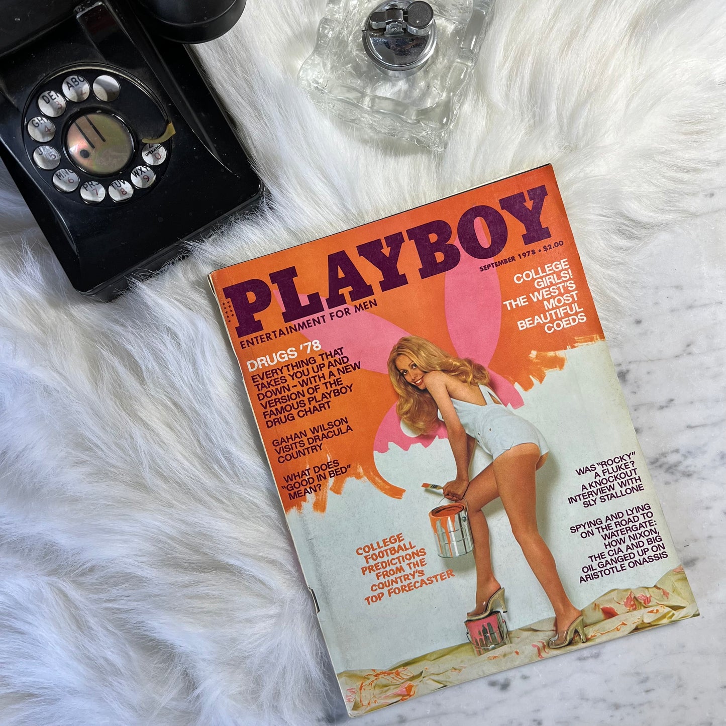 Vintage 70s Playboy Magazine September 1978