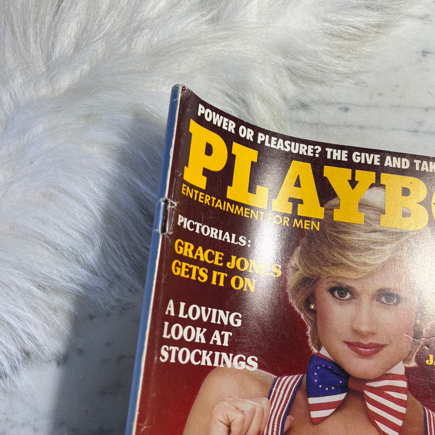 Vintage 80s Playboy Magazine July 1985