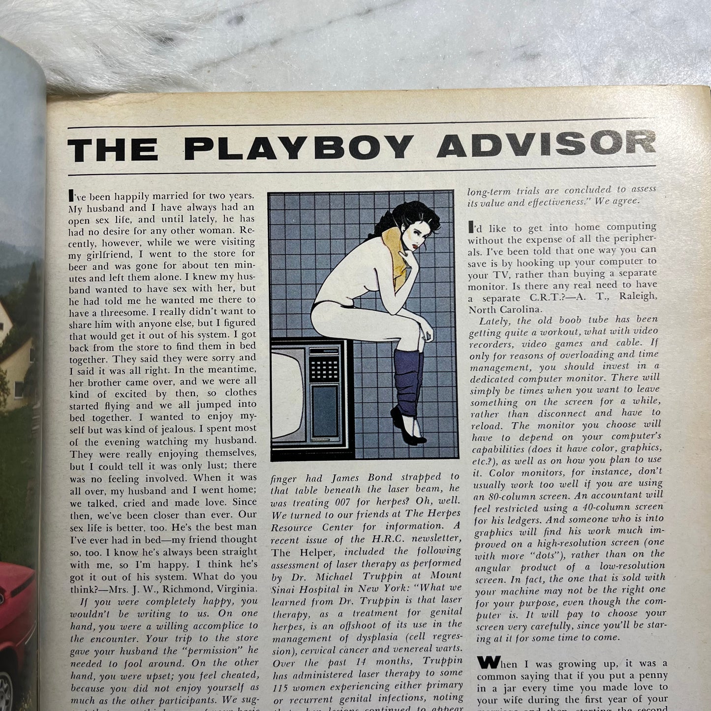 Vintage 80s Playboy Magazine May 1982