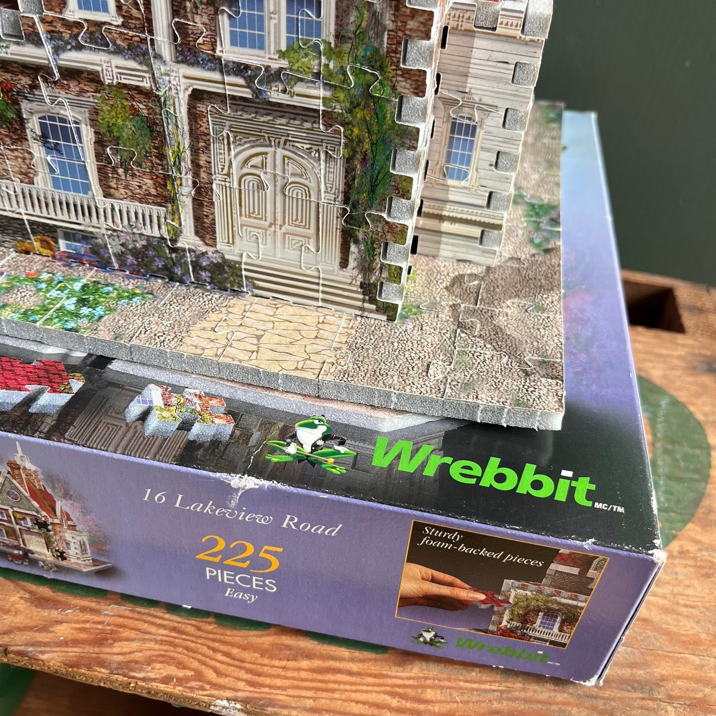 Vintage 1999 16 Lakeview Road Wrebbit Puzz 3D Puzzle