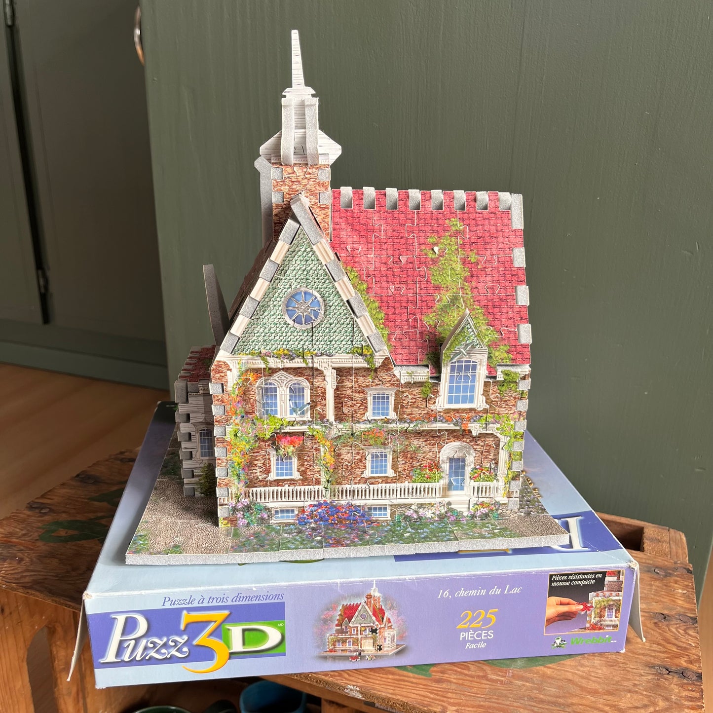 Vintage 1999 16 Lakeview Road Wrebbit Puzz 3D Puzzle