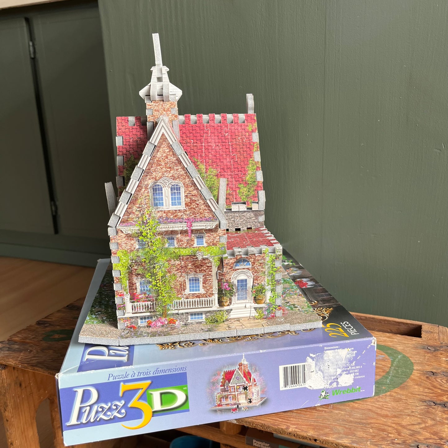 Vintage 1999 16 Lakeview Road Wrebbit Puzz 3D Puzzle