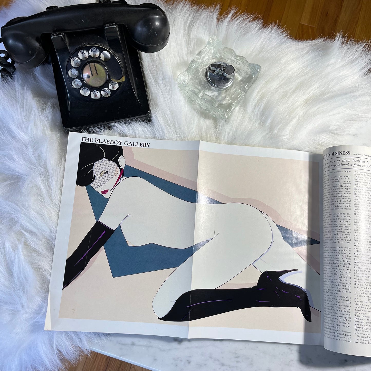 Vintage 80s Playboy Magazine May 1986