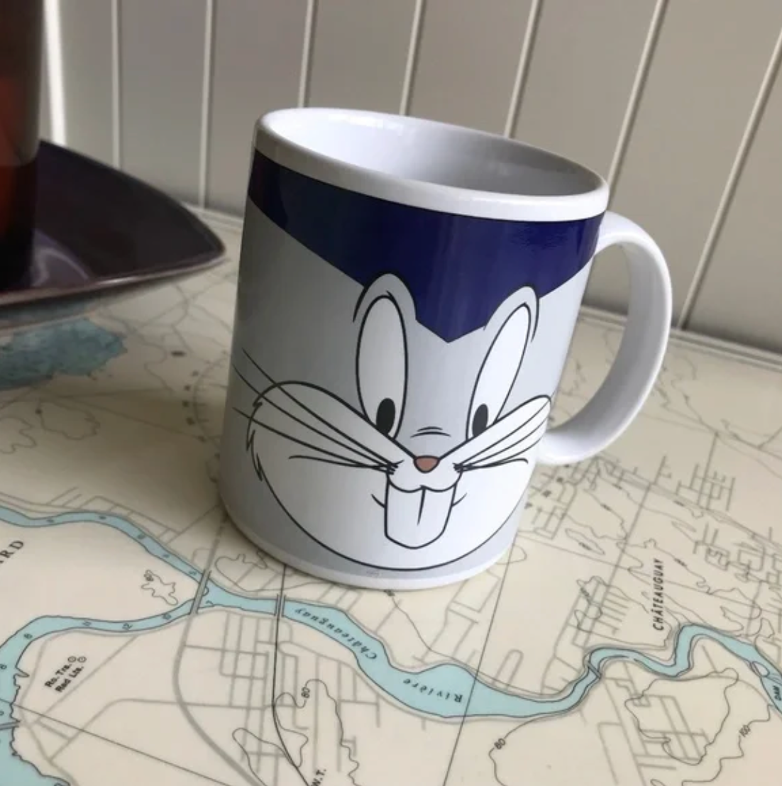 Vintage 1995 Congrats, Grad! Bugs Bunny Looney Tunes Applause Mug