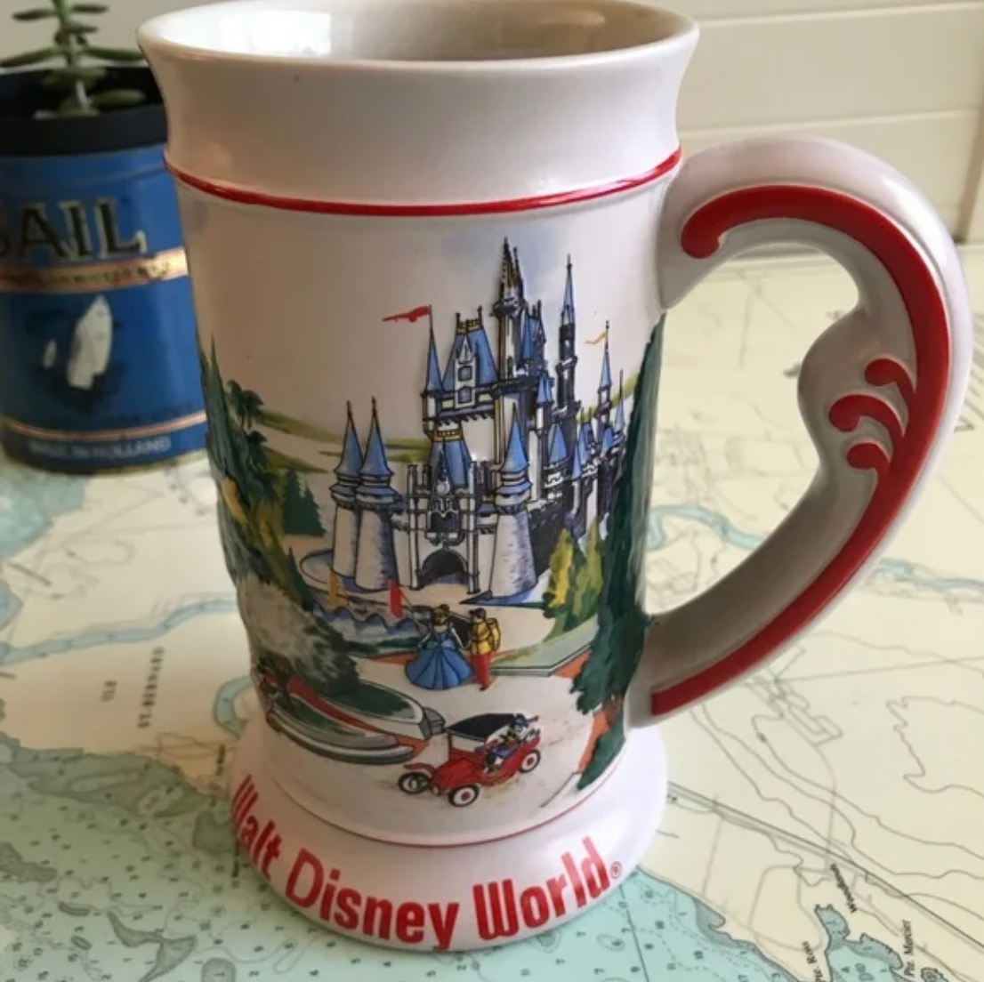 Walt Disney World Ceramic Stein