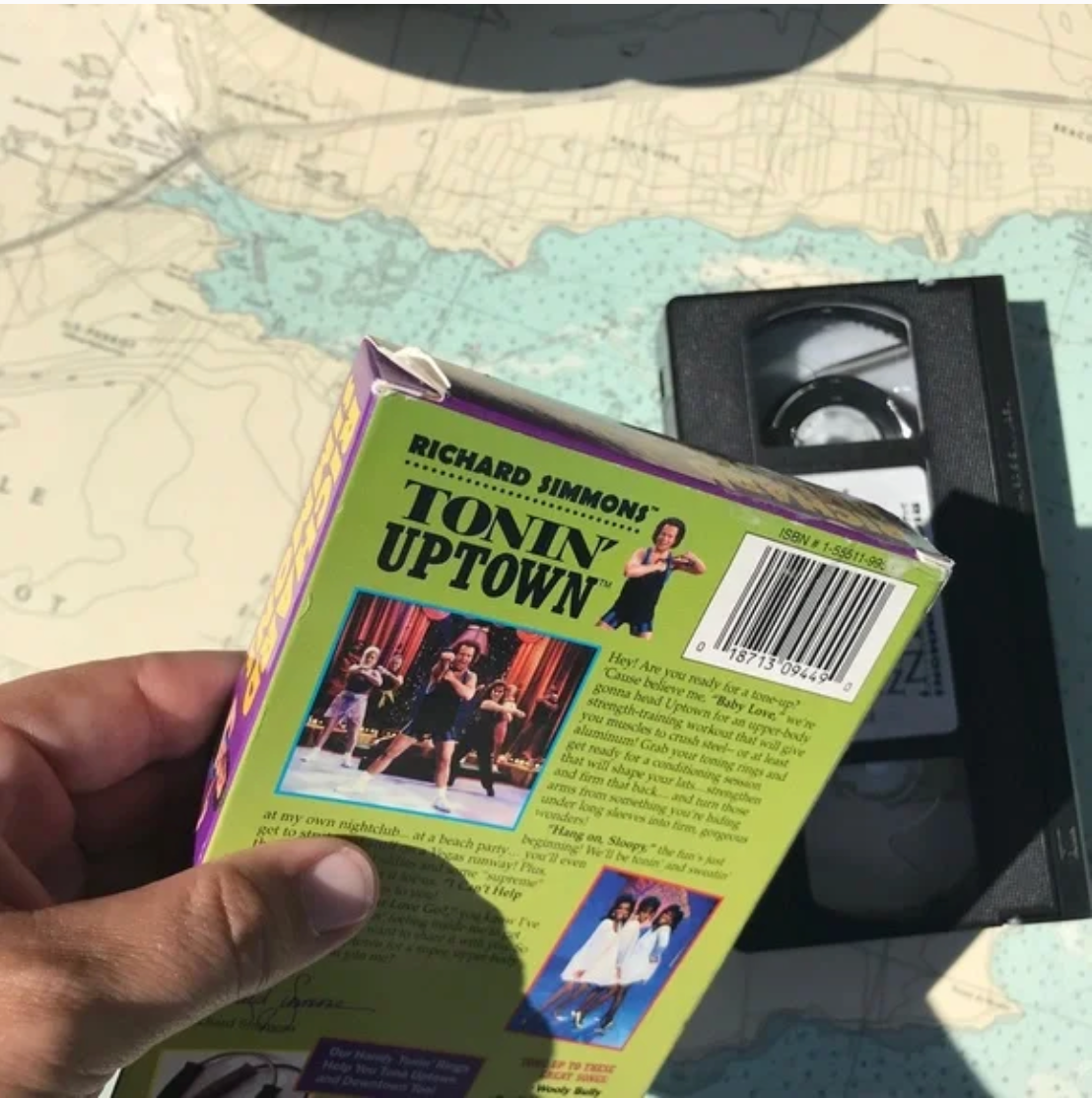 Vintage 1996 Richard Simmons Tonin' Uptown VHS