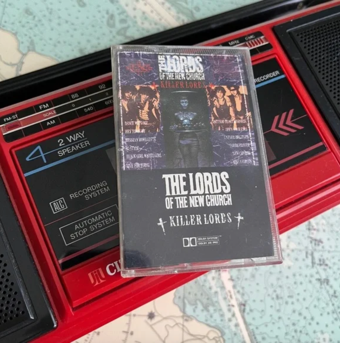 Vintage 1985 The Lords Killer Lords Cassette Tape