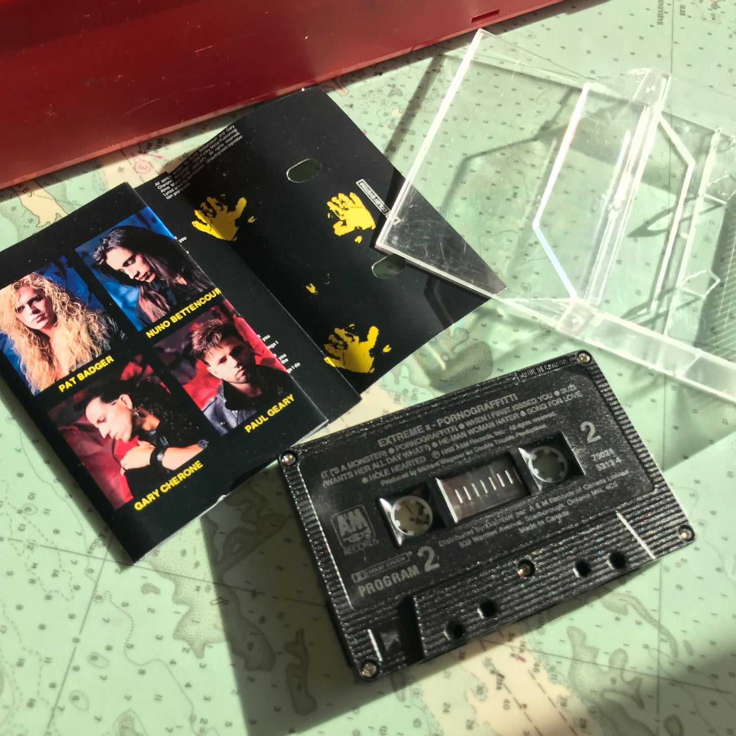 Vintage 1990 Extreme Pornograffitti Cassette Tape