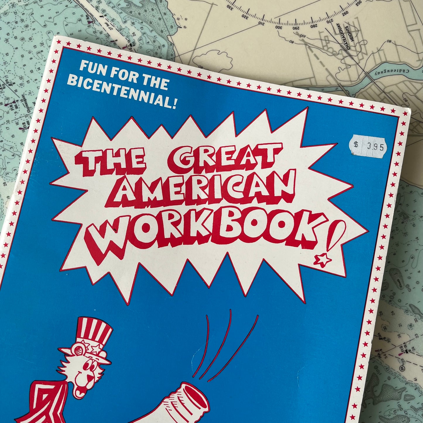 Vintage 1975 The Great American Workbook by Rebecca Greer
