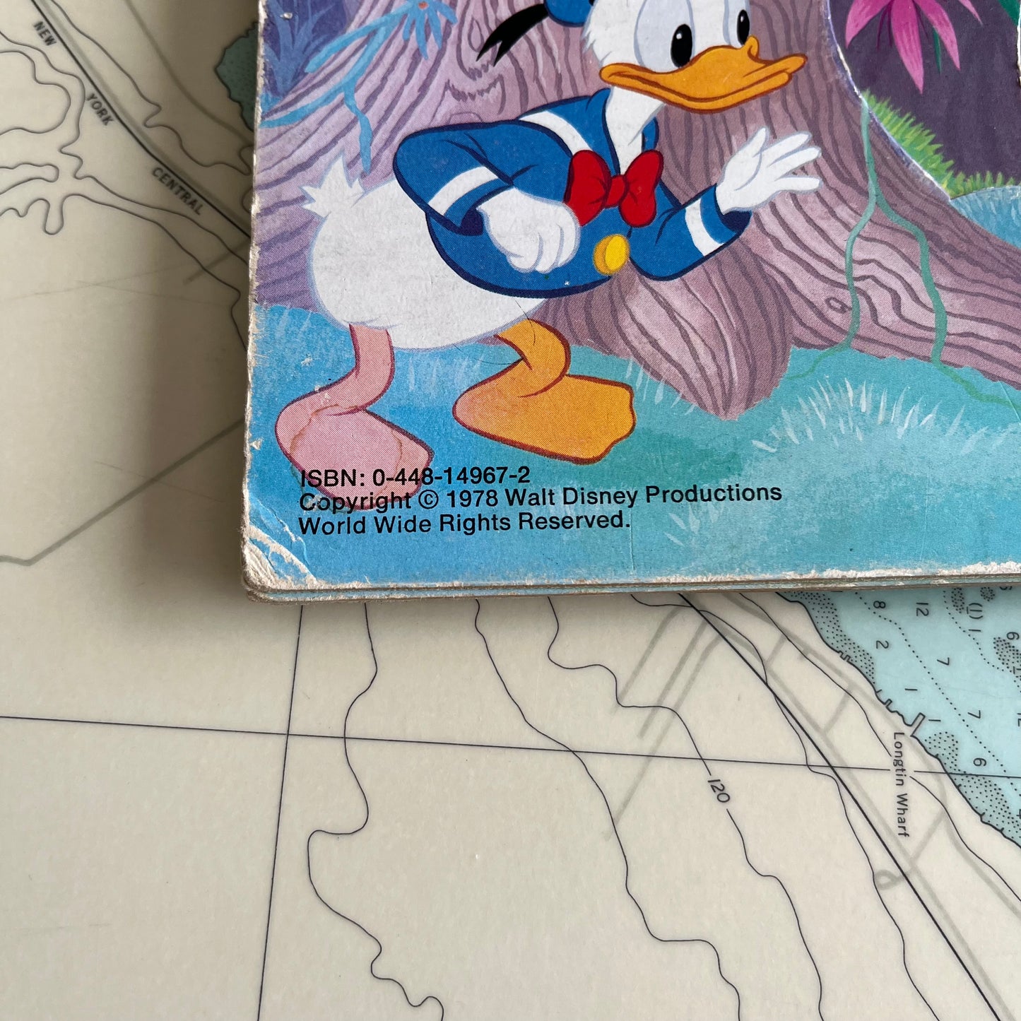 Vintage 1978 Walt Disney's Enchanted Forest Board Book