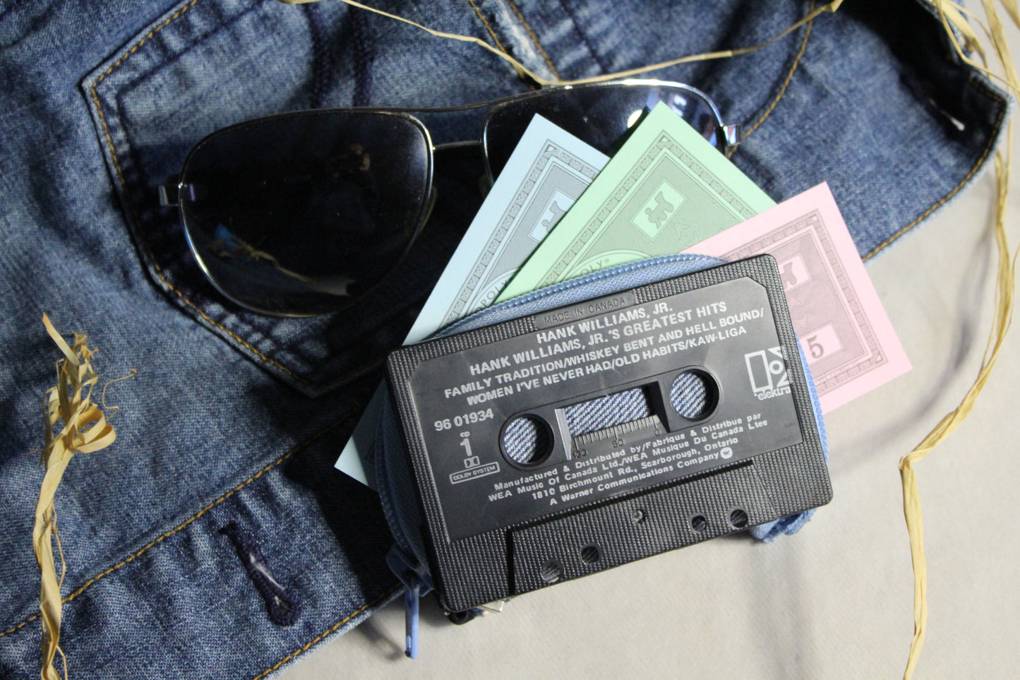 Cassette Wallet - Hank Williams Jr.'s Greatest