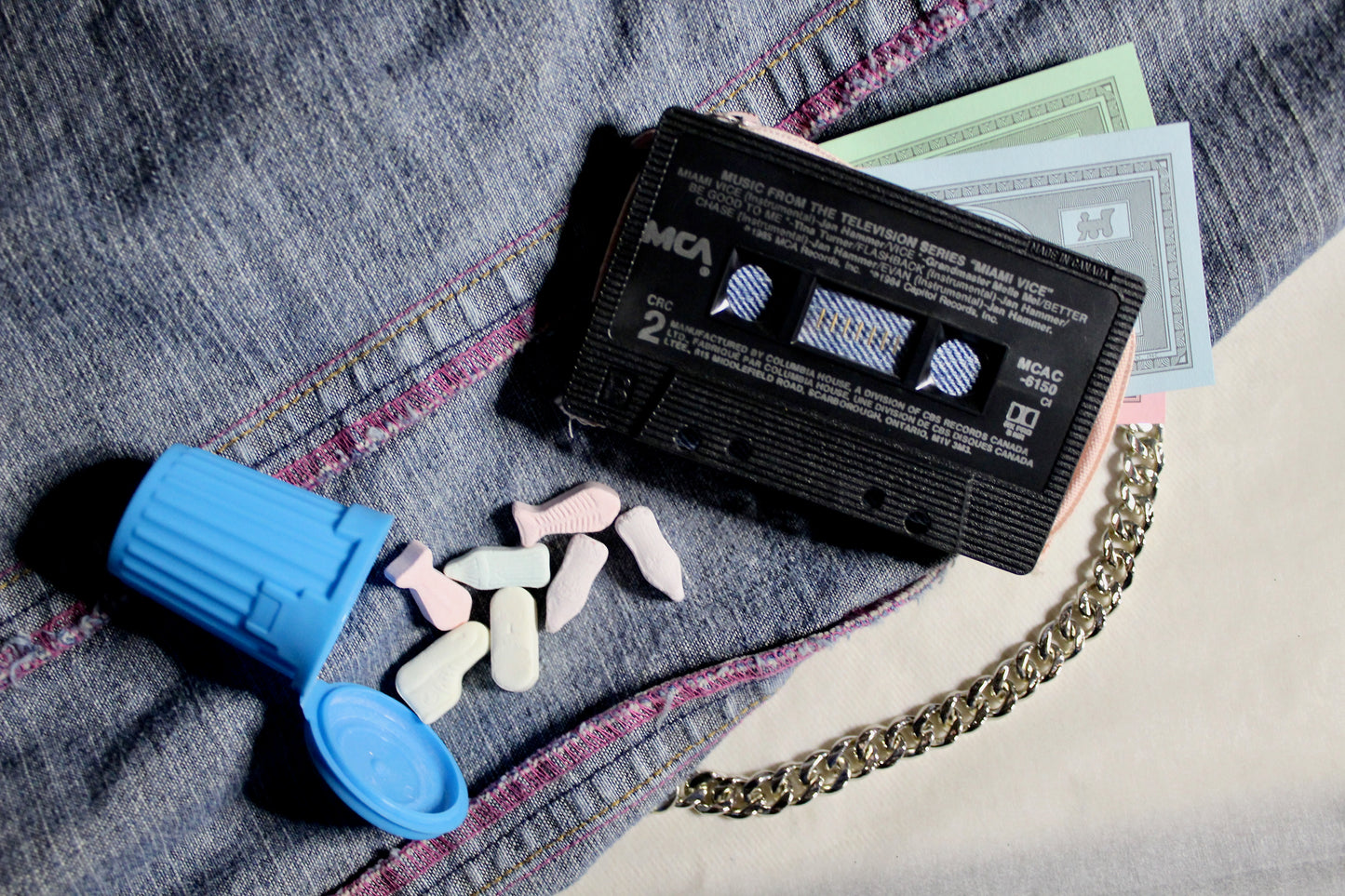 Cassette Wallet - Miami Vice