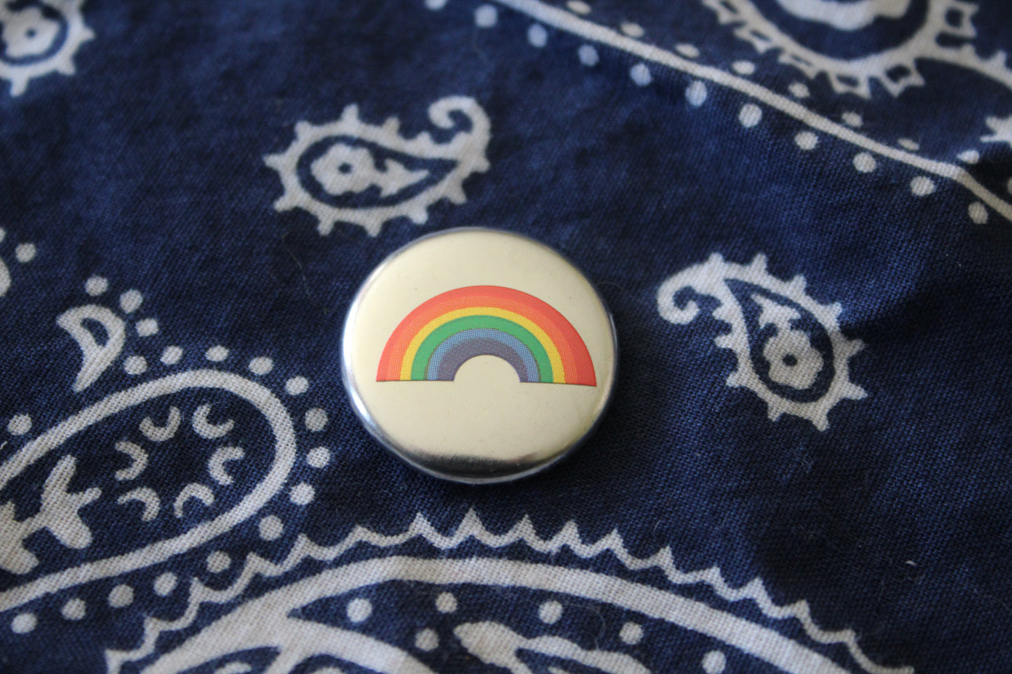 Button - Rainbow