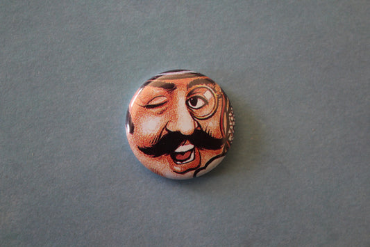 Button - Mustachio
