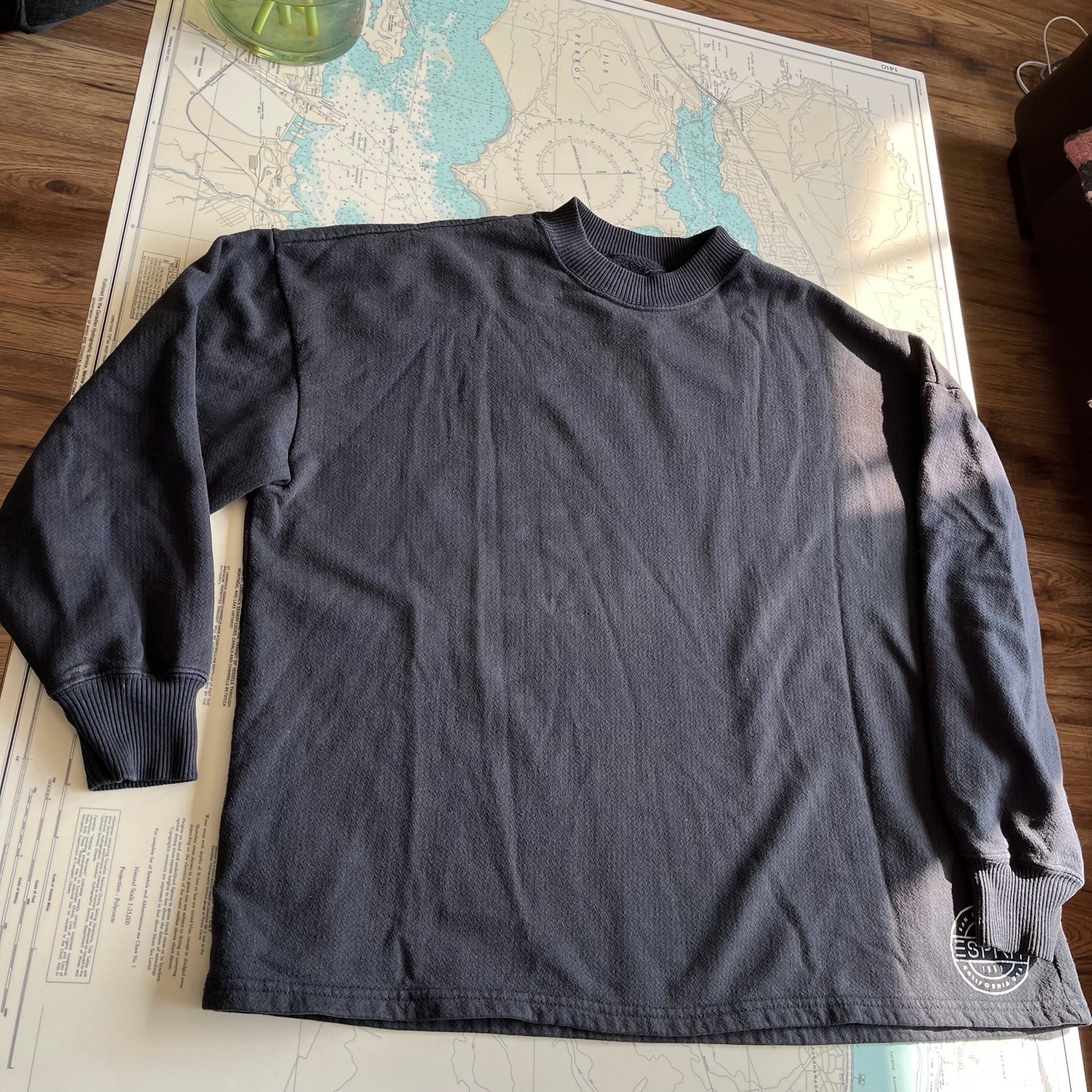 Vintage 90s Esprit Black Sweatshirt