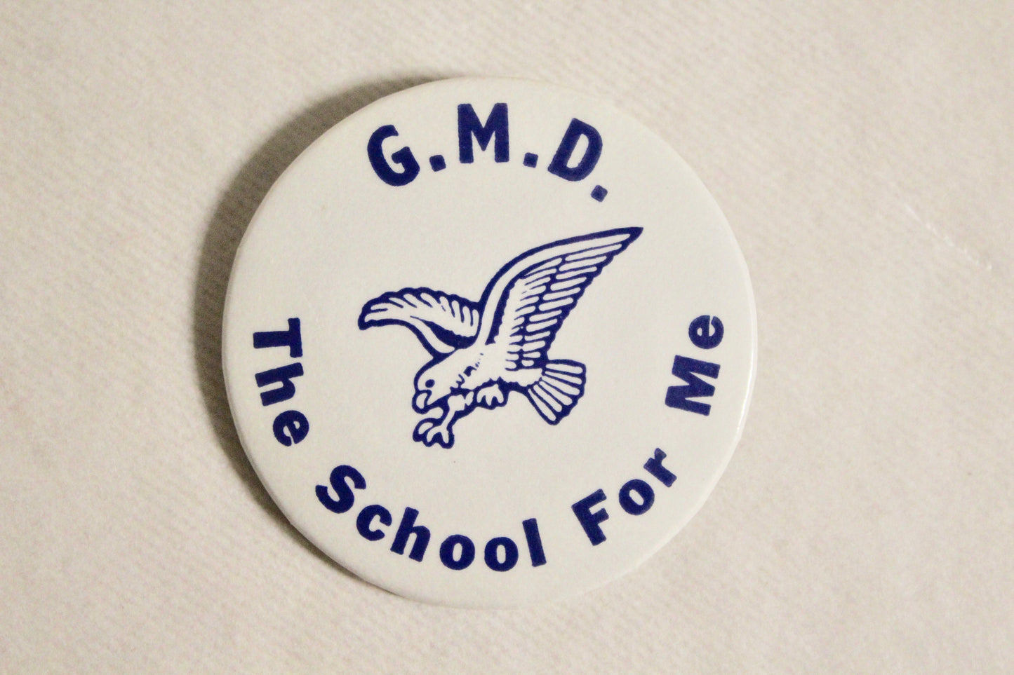 Retro Button - GMD the School for Me