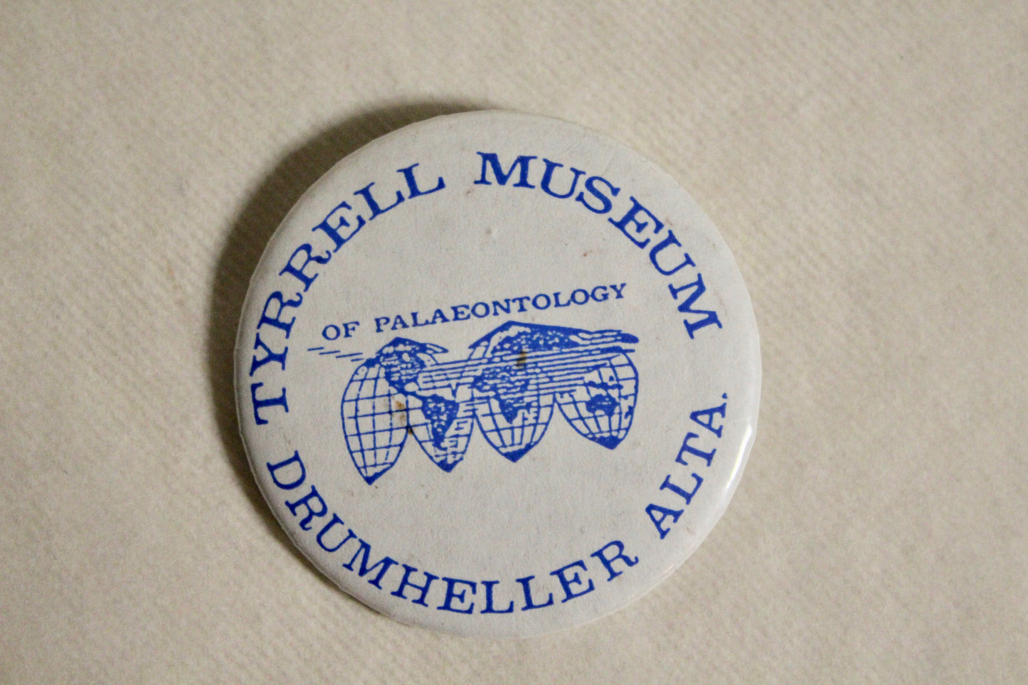 Retro Button - Tyrrell Museum of Paleontology