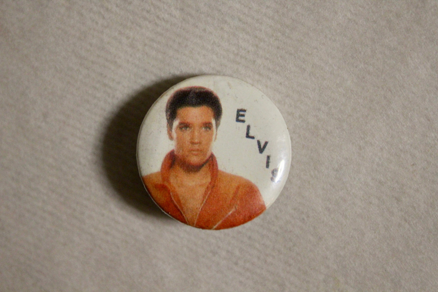 Retro Button - 1" Elvis
