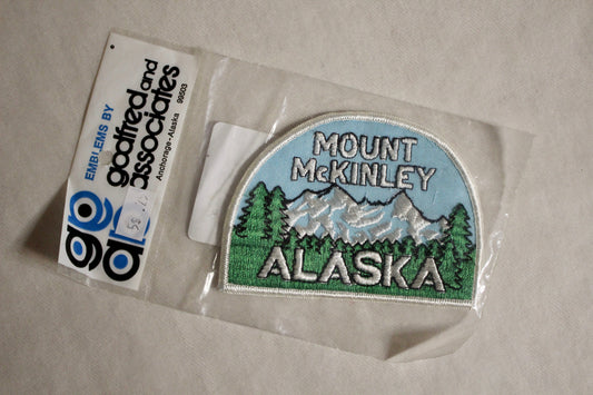 Retro Patch - Mt. McKinley Alaska