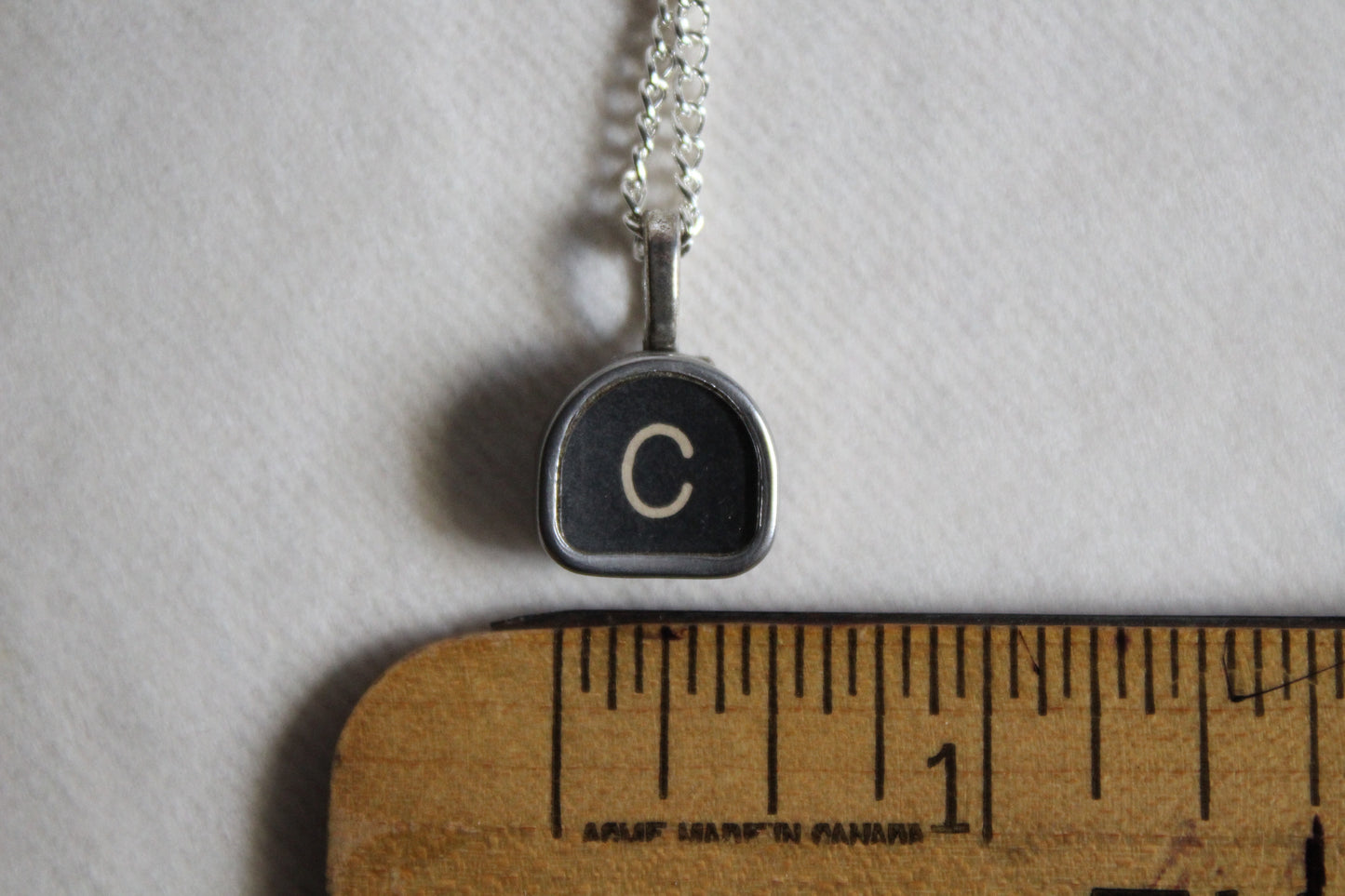 Typewriter Key Necklace C