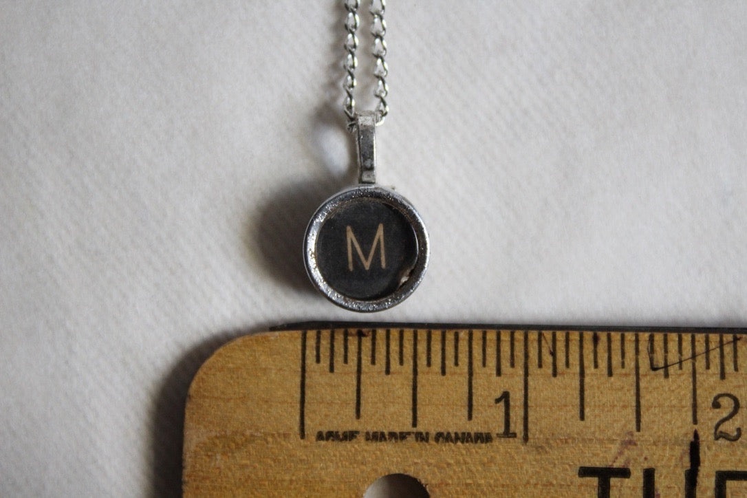 Typewriter Key Necklace M