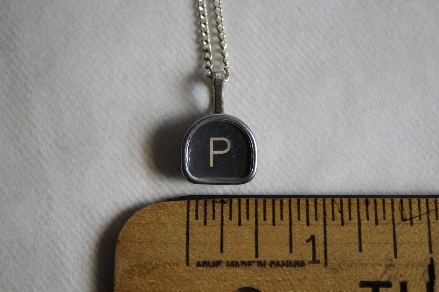 Typewriter Key Necklace P