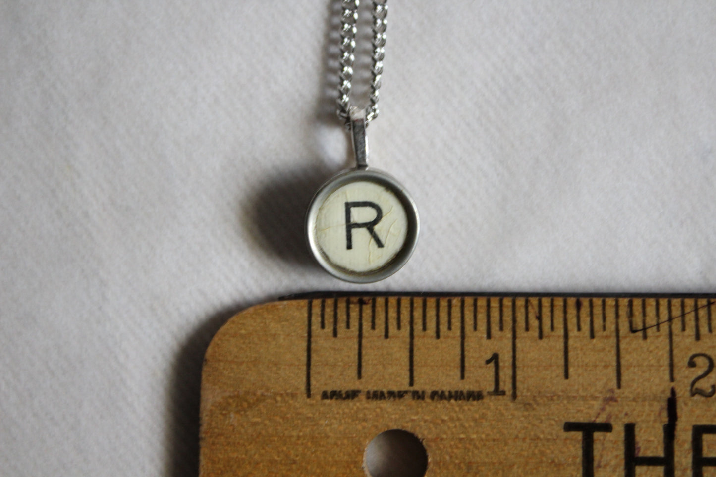 Typewriter Key Necklace R