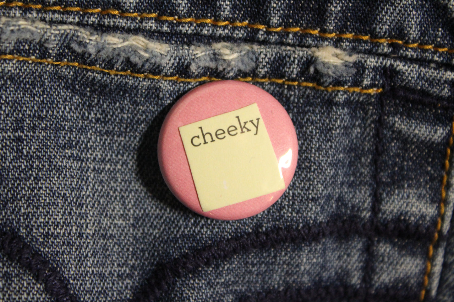 Button - Cheeky