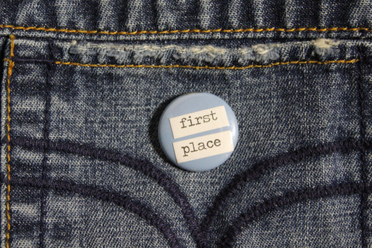 Button - First Place