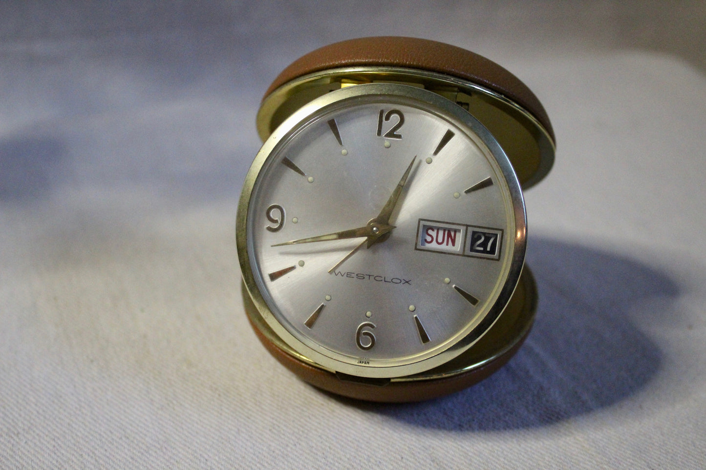 Westclox Vintage Travel Alarm Clock