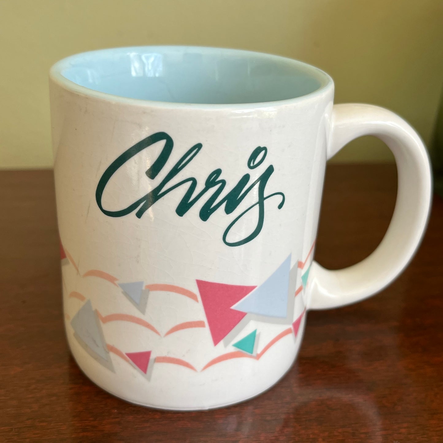 Vintage '90s Personally Yours 'Chris' Contenova Mug