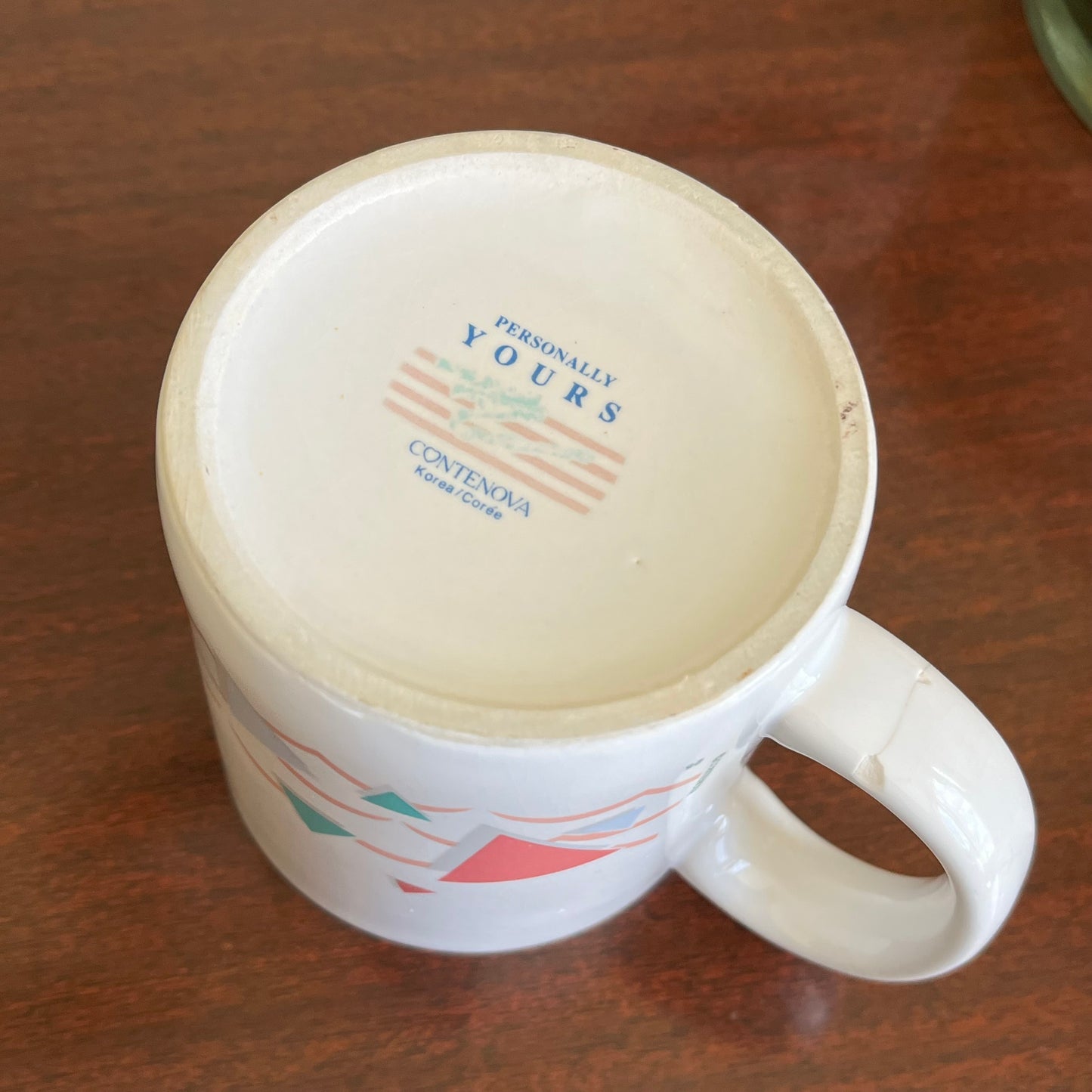 Vintage '90s Personally Yours 'Chris' Contenova Mug