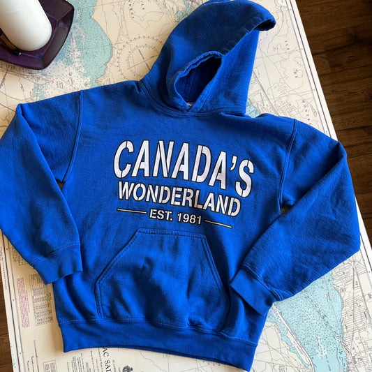 Vintage Canada's Wonderland Spell Out Hoodie