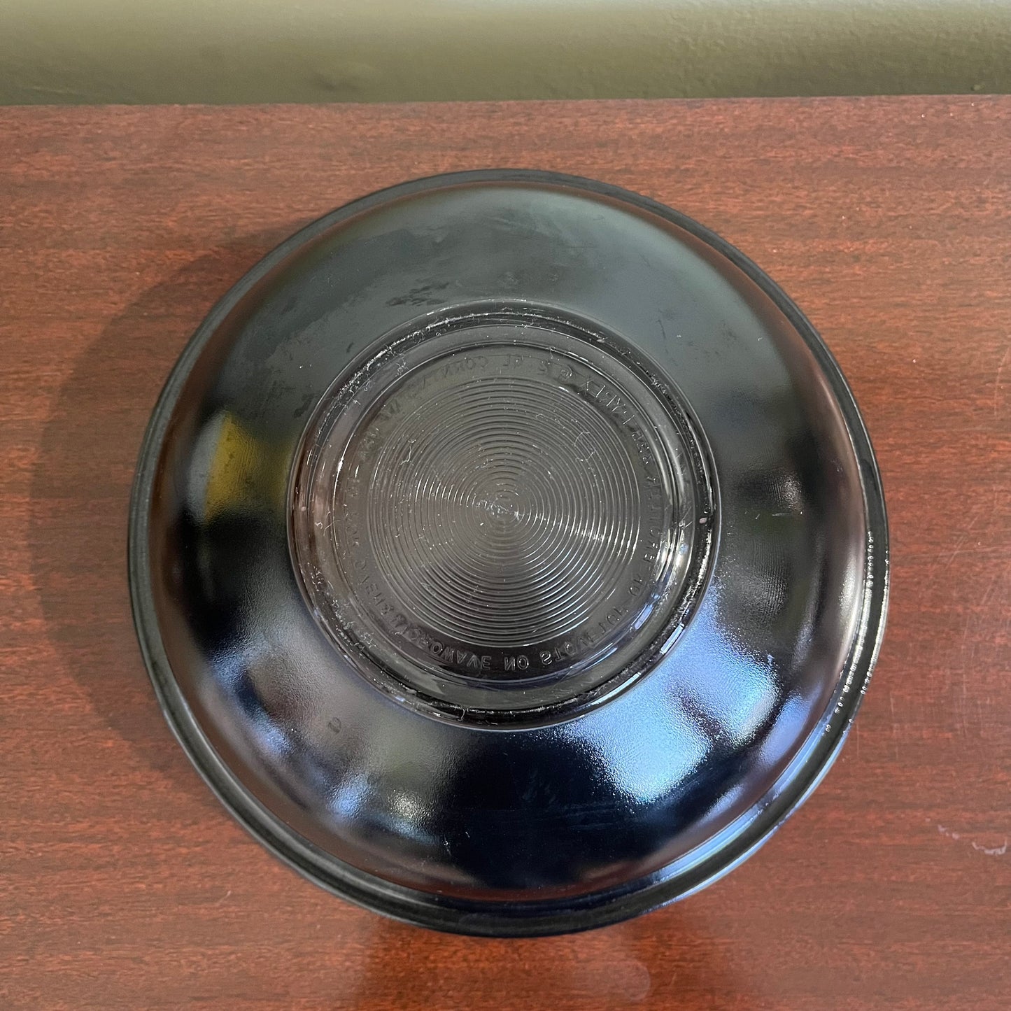 Vintage Black Pyrex Bowl 2.5L #325